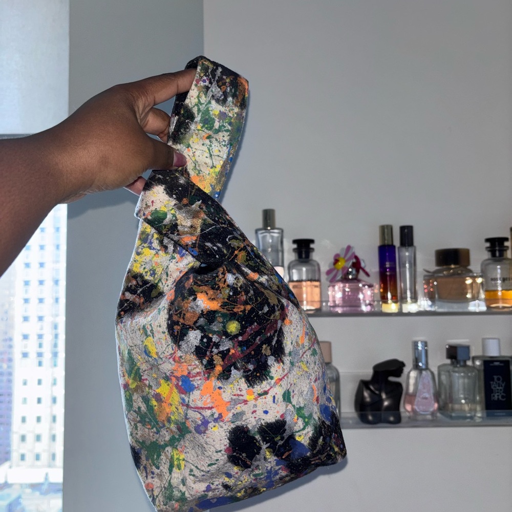 Abstract Multicolor Mini Bag
